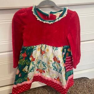 Matilda Jane baby Christmas dress